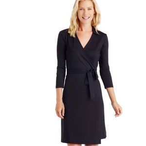 J.McLaughlin Lila Black wrap dress. Sz XS